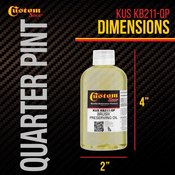 Brush Preserving Oil for Pinstriping, 1 4 Pint Hot on Sale - Image 3
