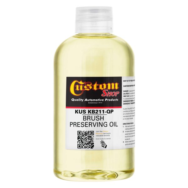 Brush Preserving Oil for Pinstriping, 1 4 Pint Hot on Sale