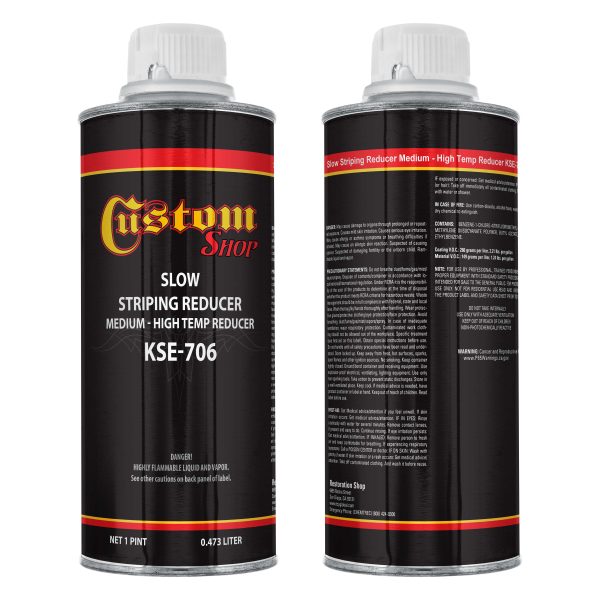 Slow - Striping Enamel High Temperature Reducer, 1 Pint For Sale - Image 2