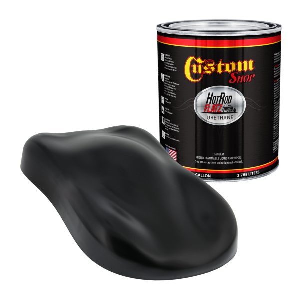 Black Diamond Firemist - Hot Rod Flatz Flat Matte Satin Urethane Auto Paint - Paint Gallon Only - Professional Low Sheen Automotive, Car Truck Coating, 4:1 Mix Ratio Online Sale